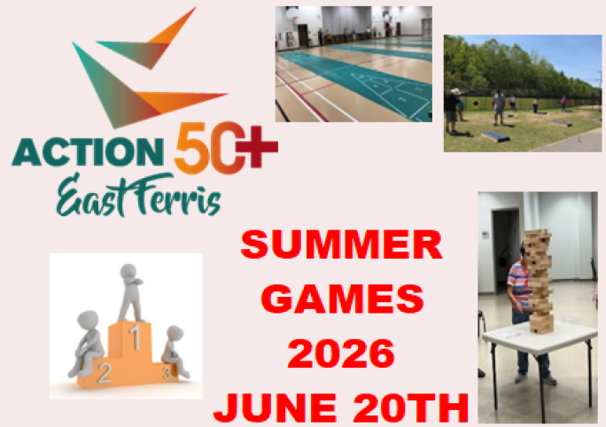 Club Action 50+ East Ferris - Summer Games